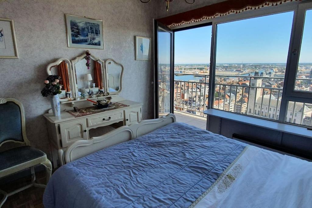 The Best Sea & City View Ostend - Parking Optional Exteriör bild