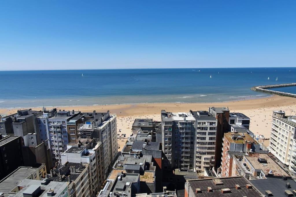 The Best Sea & City View Ostend - Parking Optional Exteriör bild
